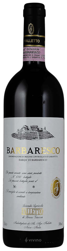 Bruno Giacosa Barbaresco Rabaja 2020